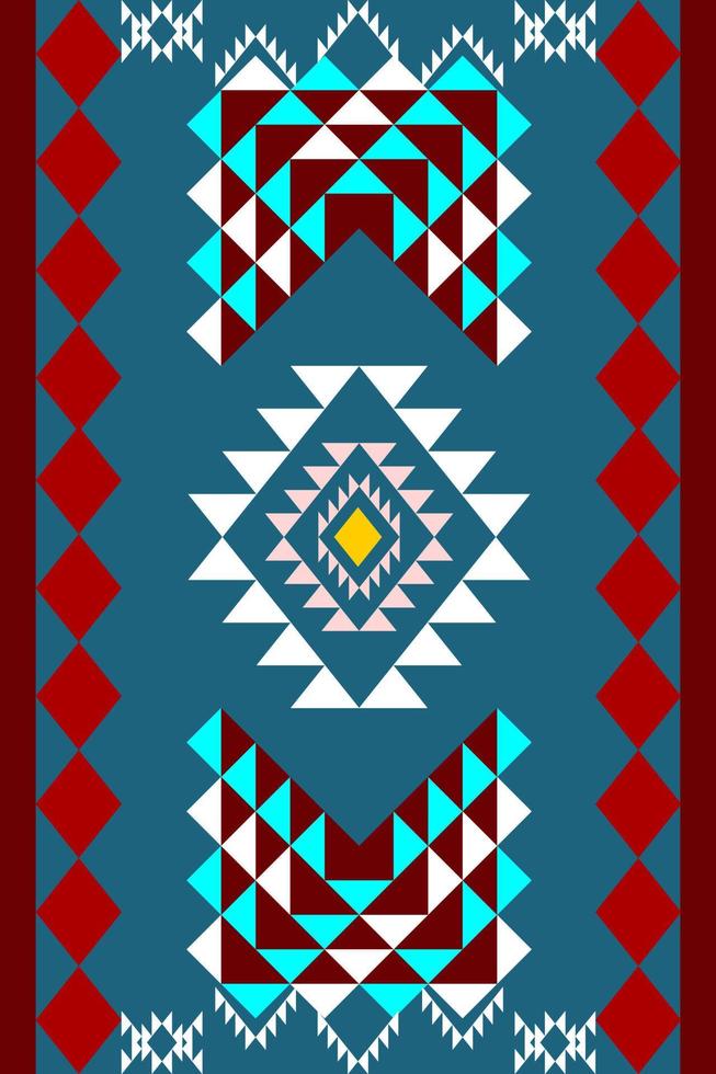 geometric ethnic pattern traditional design vector