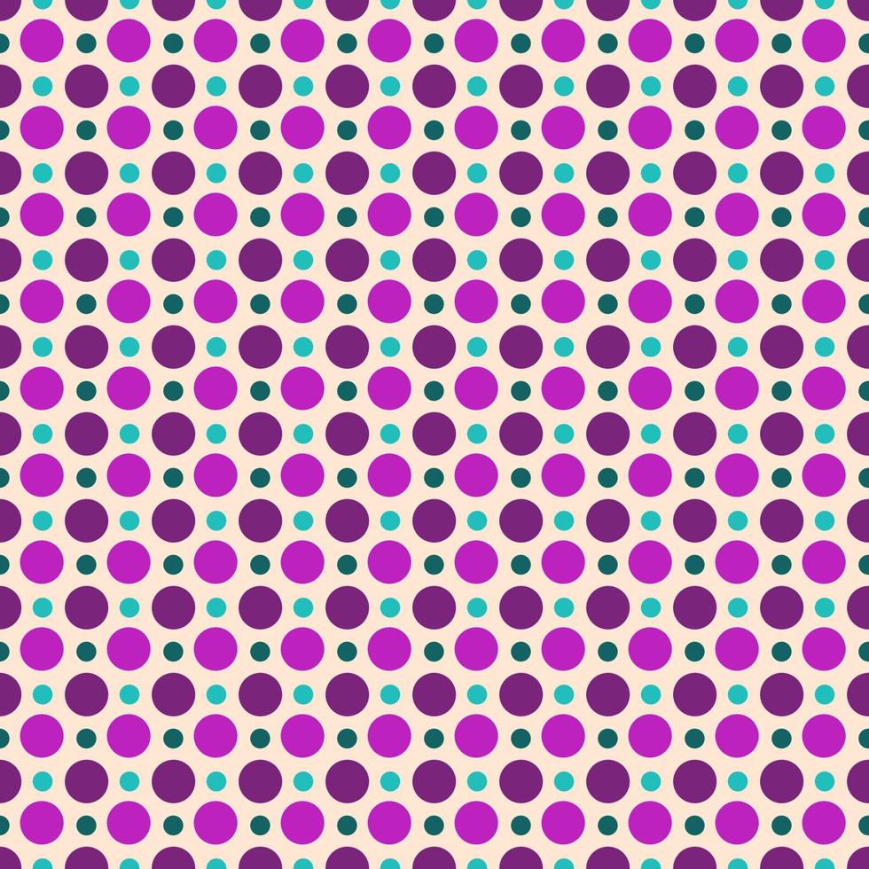seamless pattern with dots vector