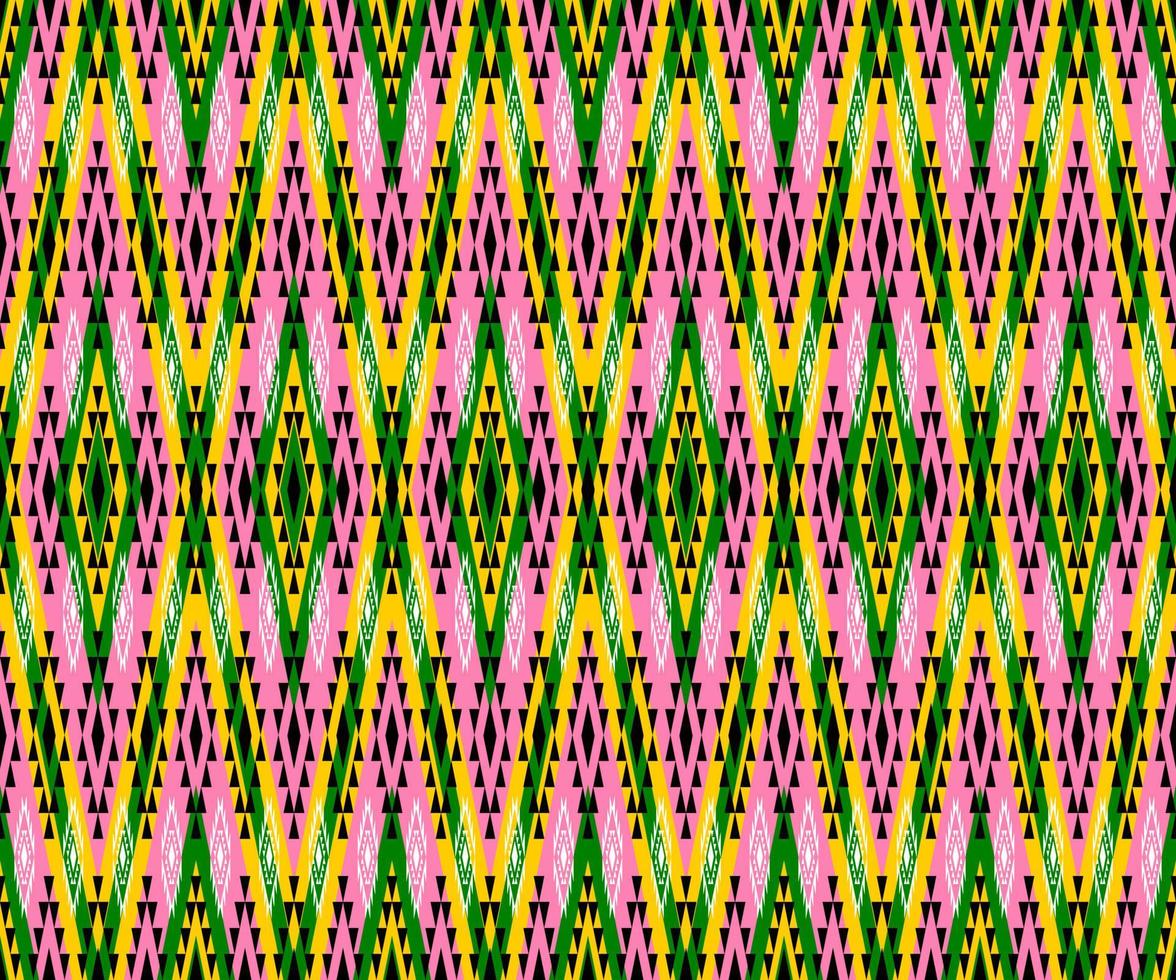 geometric ethnic pattern traditional design for background vector