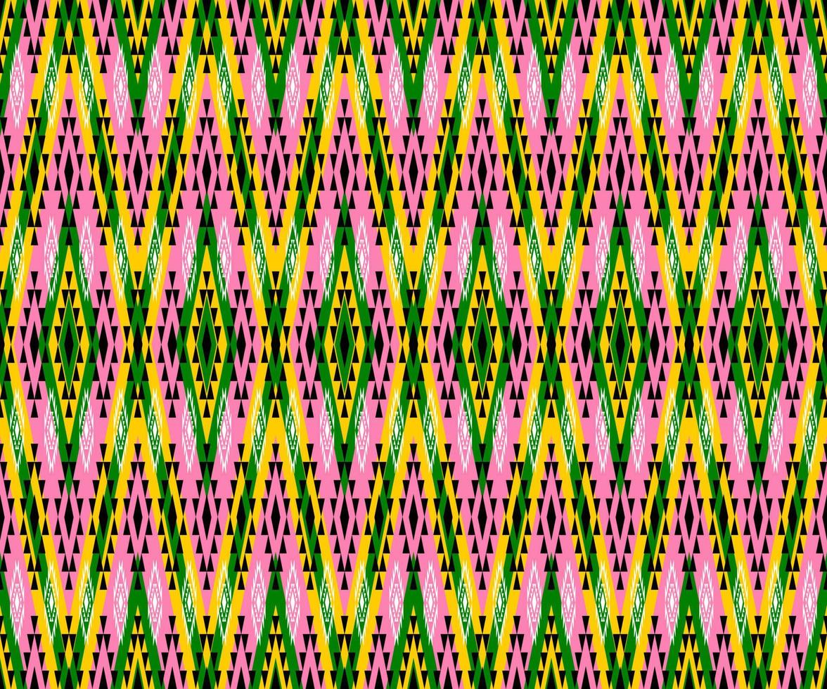 geometric ethnic pattern traditional design for background vector