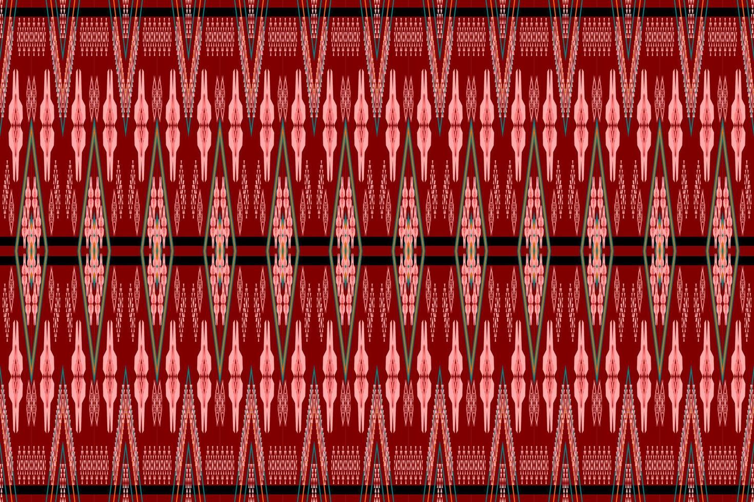 geometric ethnic pattern traditional design for background vector