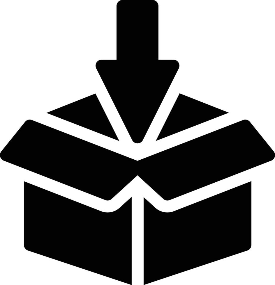 box down vector illustration on a background.Premium quality symbols.vector icons for concept and graphic design.