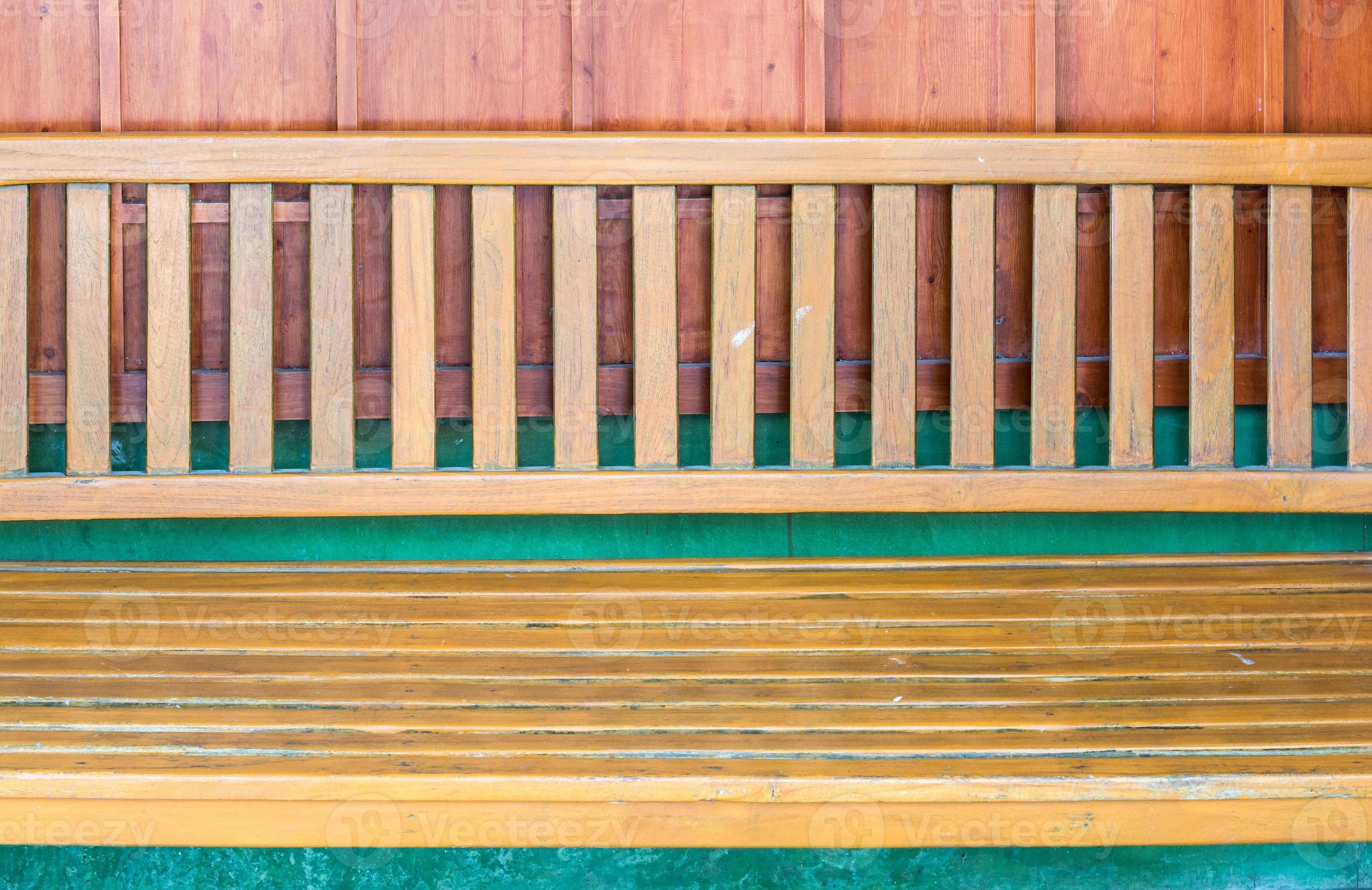 Old teak bench. 7961047 Stock Photo at Vecteezy