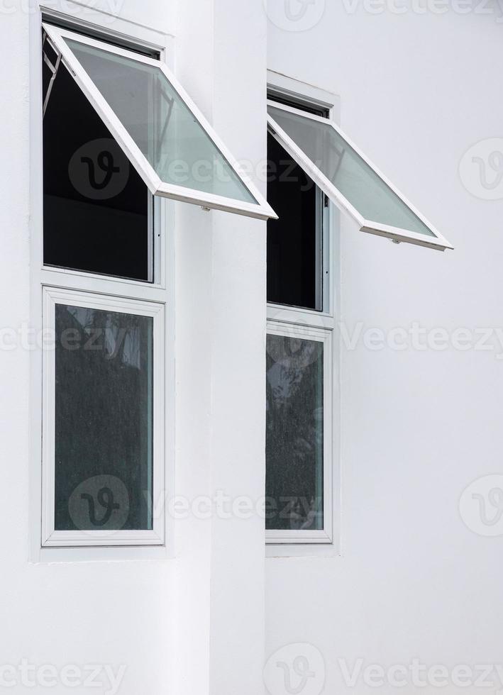 Small window was opened on the side wall. photo