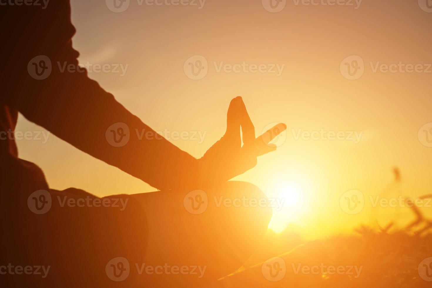 hands-shape for the Sun. photo