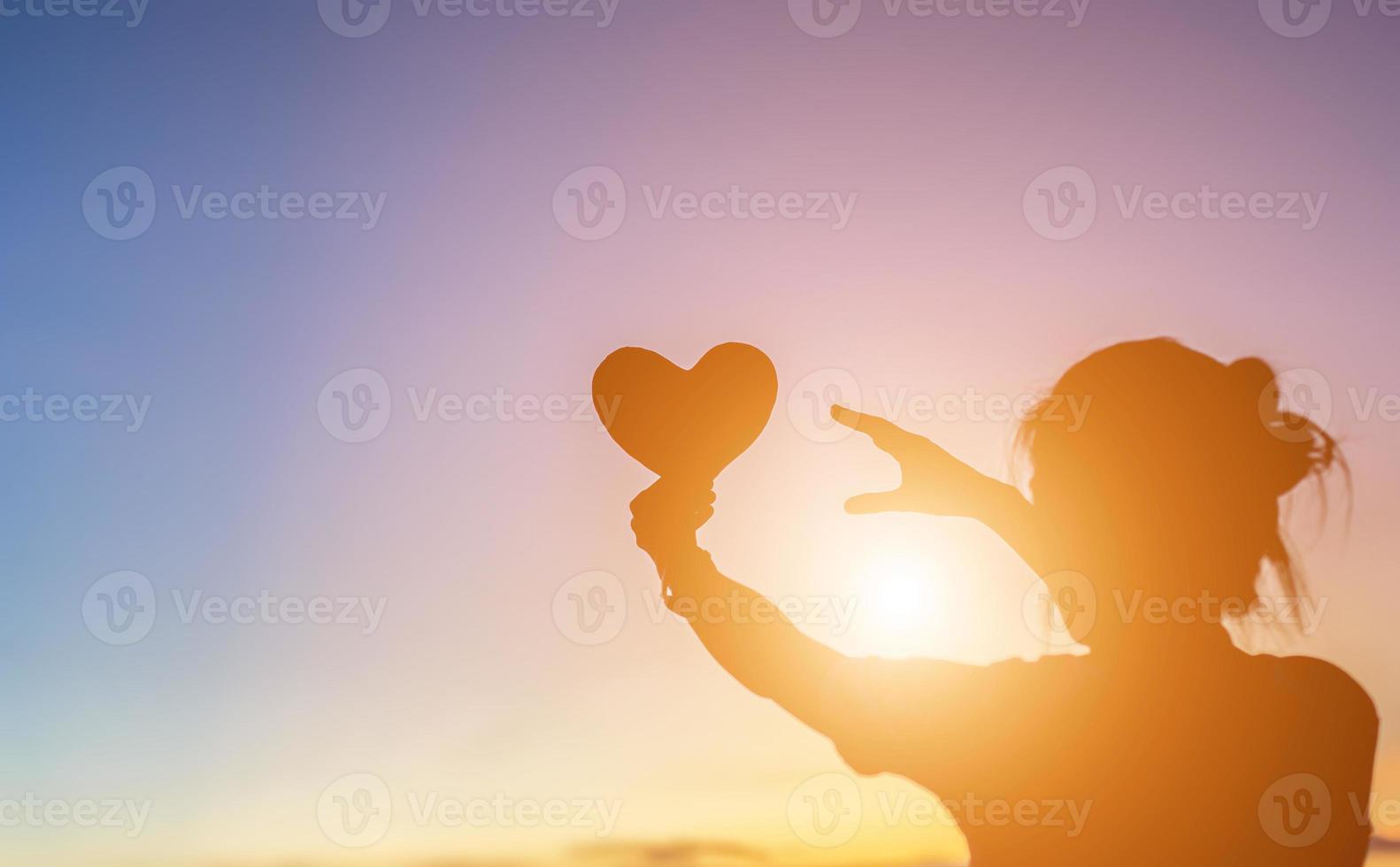 hands-shape for the Sun. photo