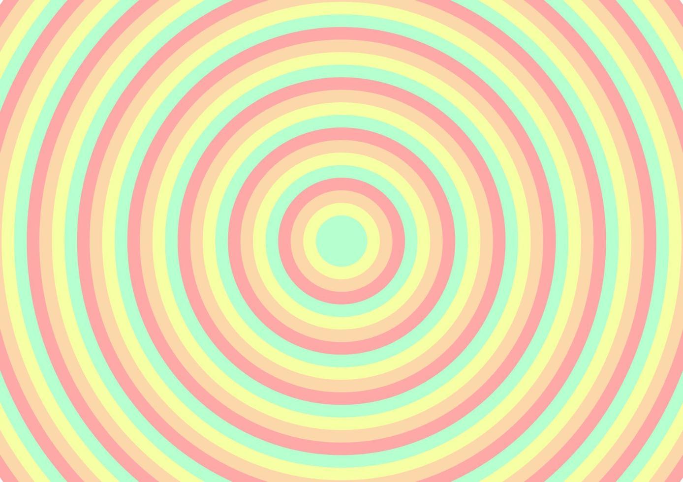 colorful circle background with abstract theme vector