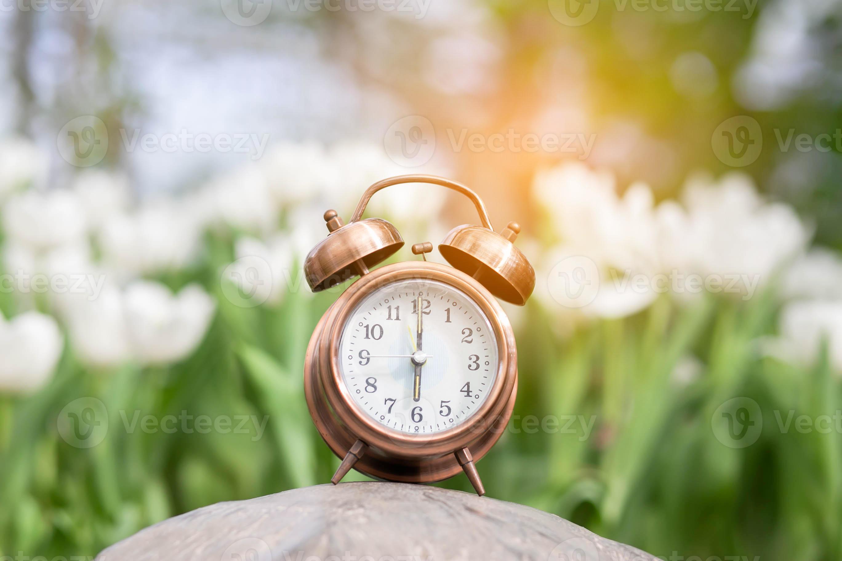 alarm clock morning wakeup time 7964001 Stock Photo at Vecteezy