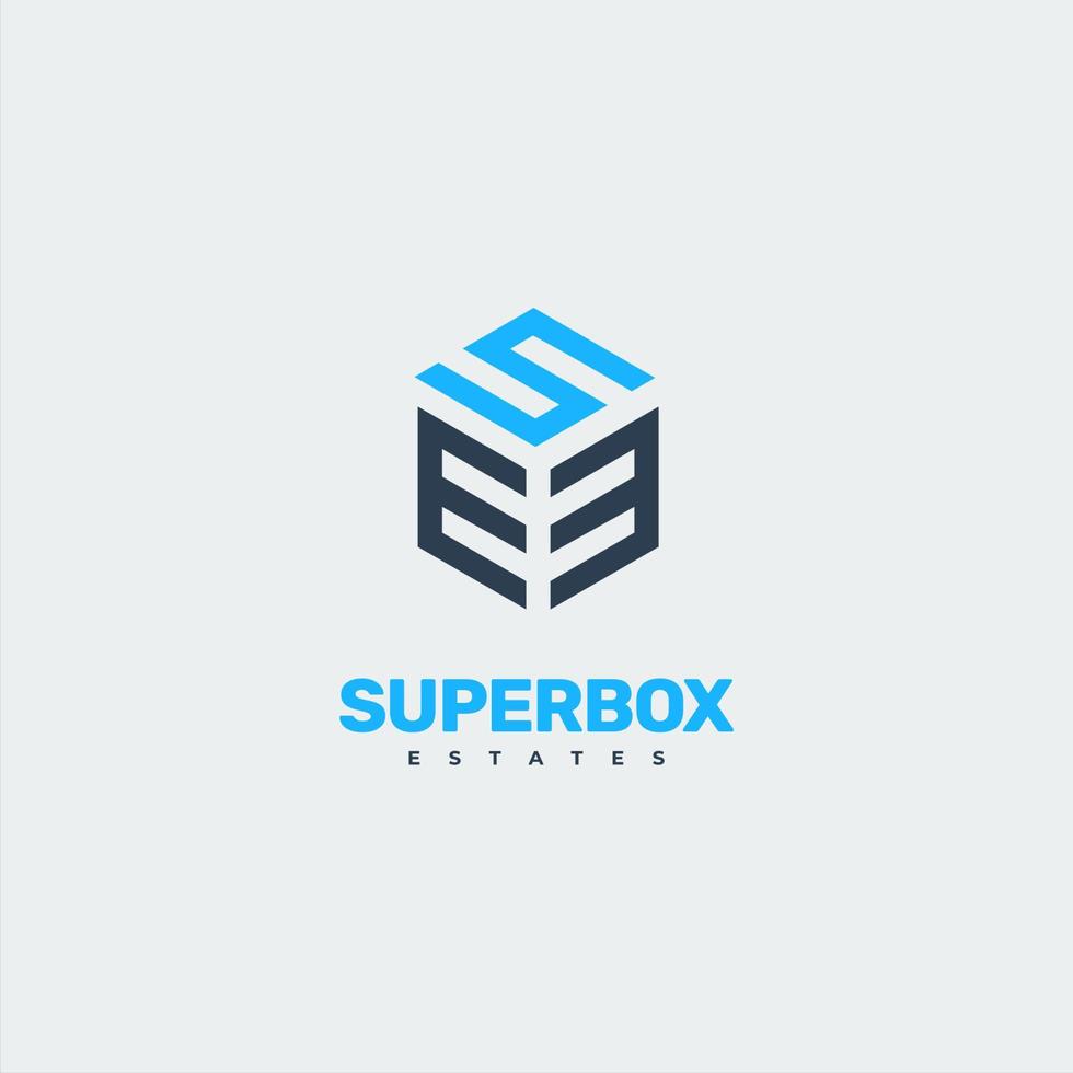 vector logo super box