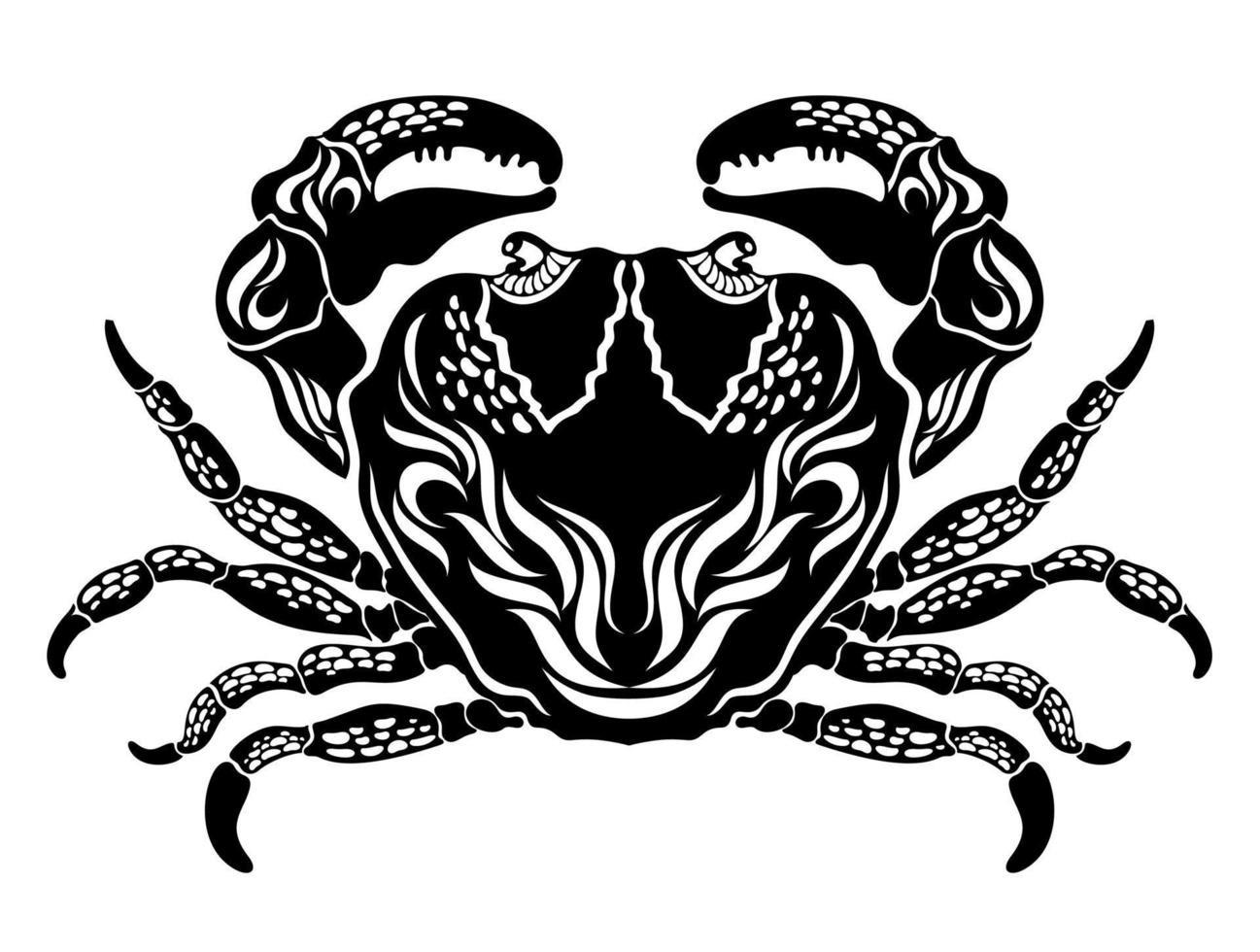 Crab design Illustration vector
