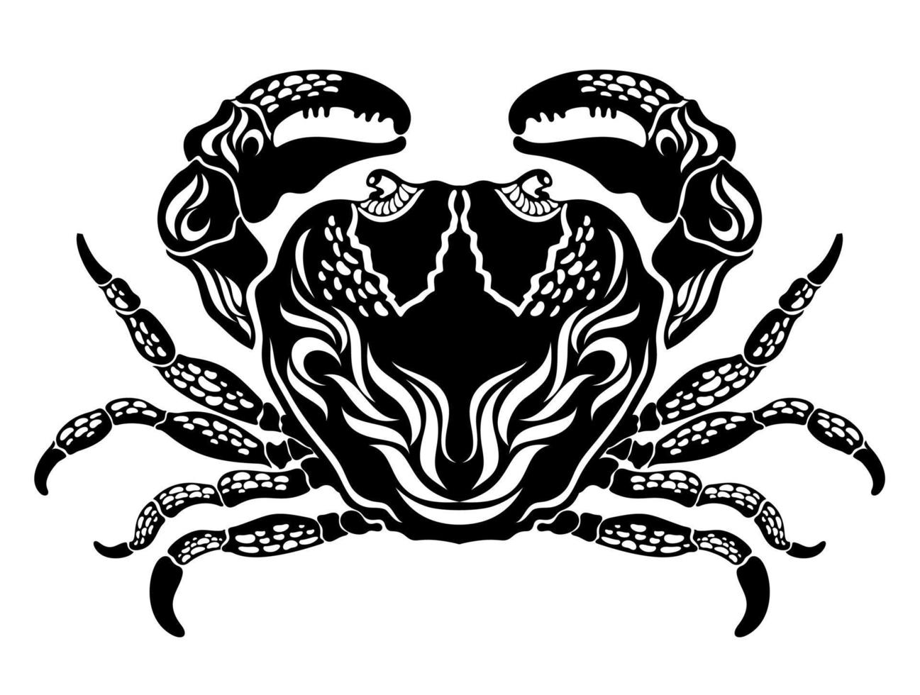 Crab design Illustration vector