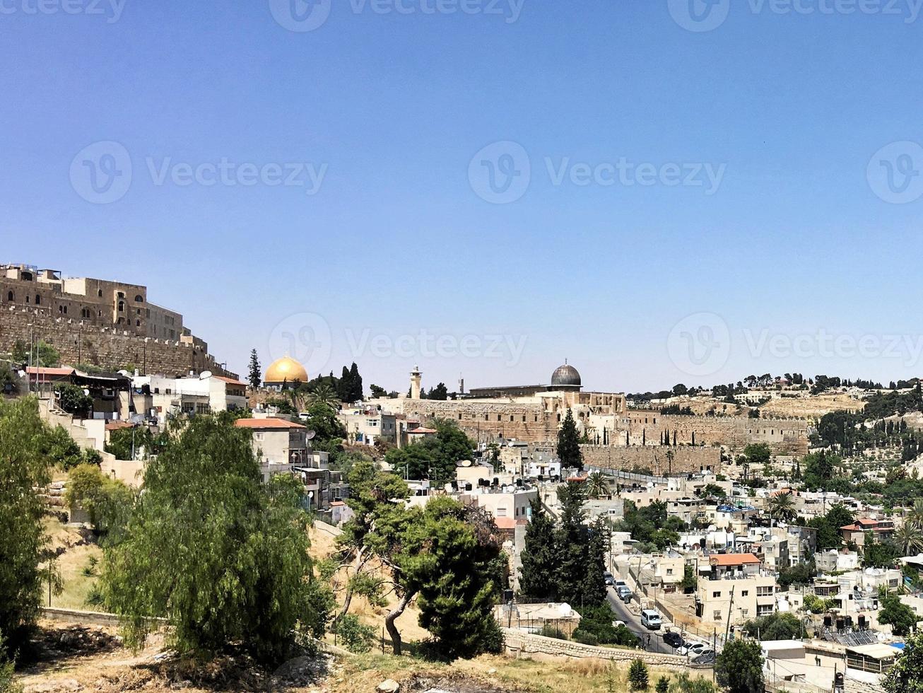 A panoramic view of Jerusalem photo