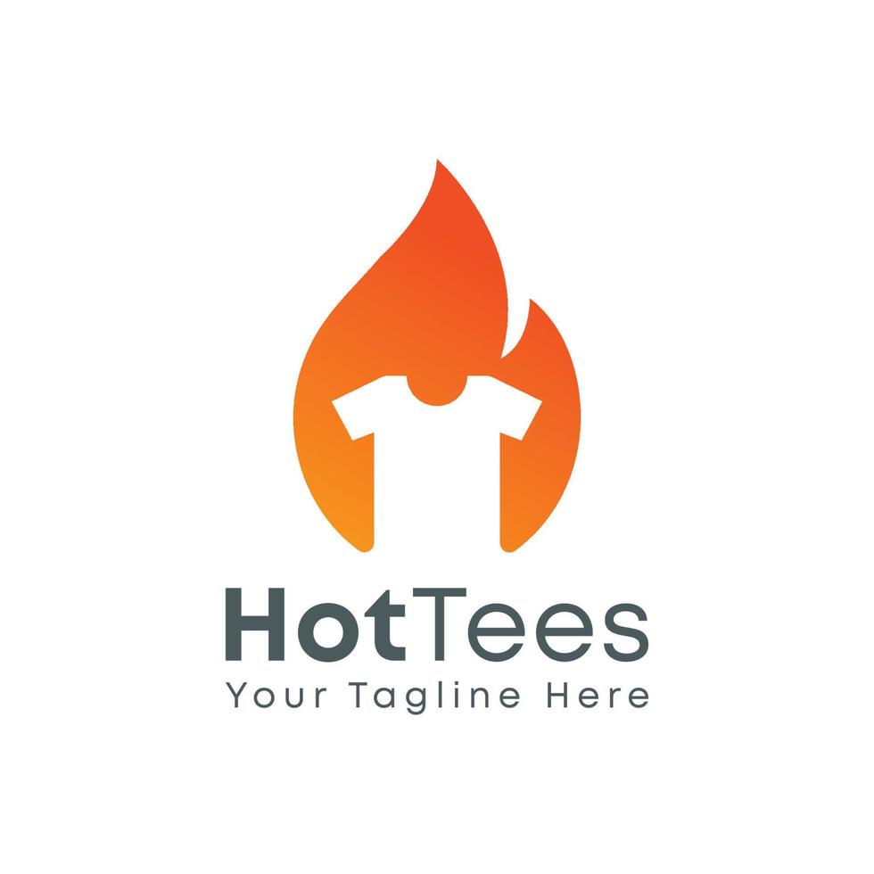 Hot Tees Tshirt Logo Vector