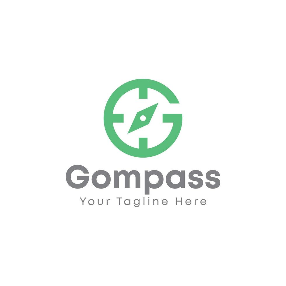 G Compass  Logo Vector