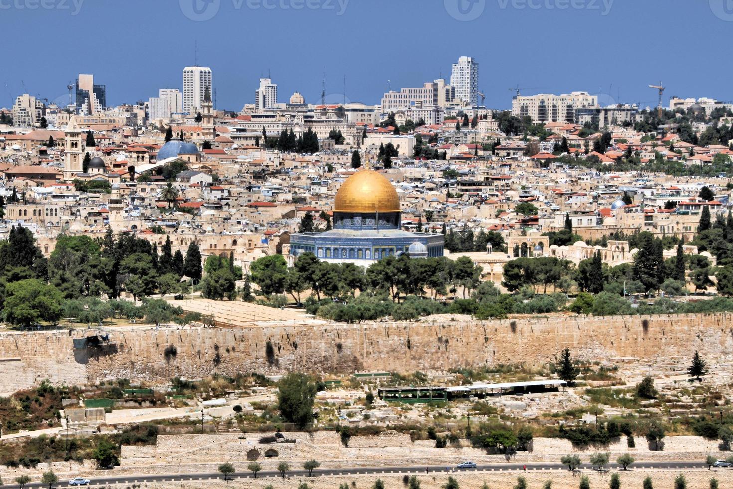 A panoramic view of Jerusalem photo