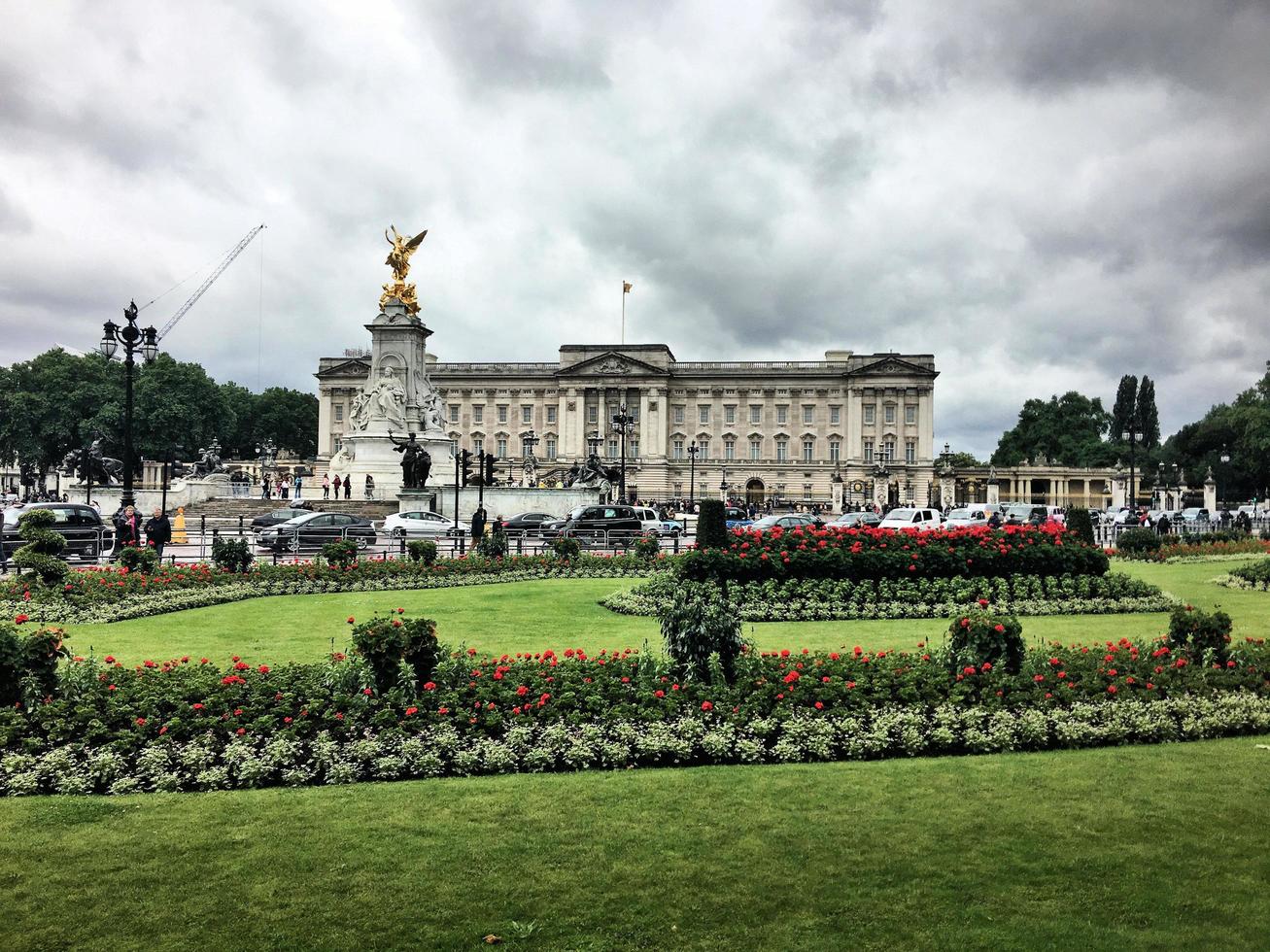 London in the UK in 2020. A view of Buckingham Palace photo