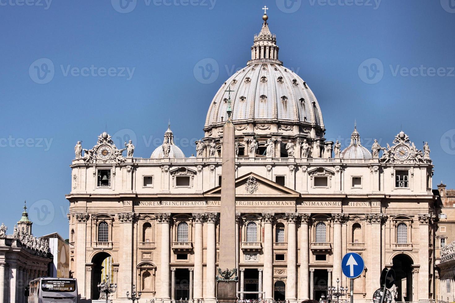 A view of St Peter's Basilica in the Vatican photo