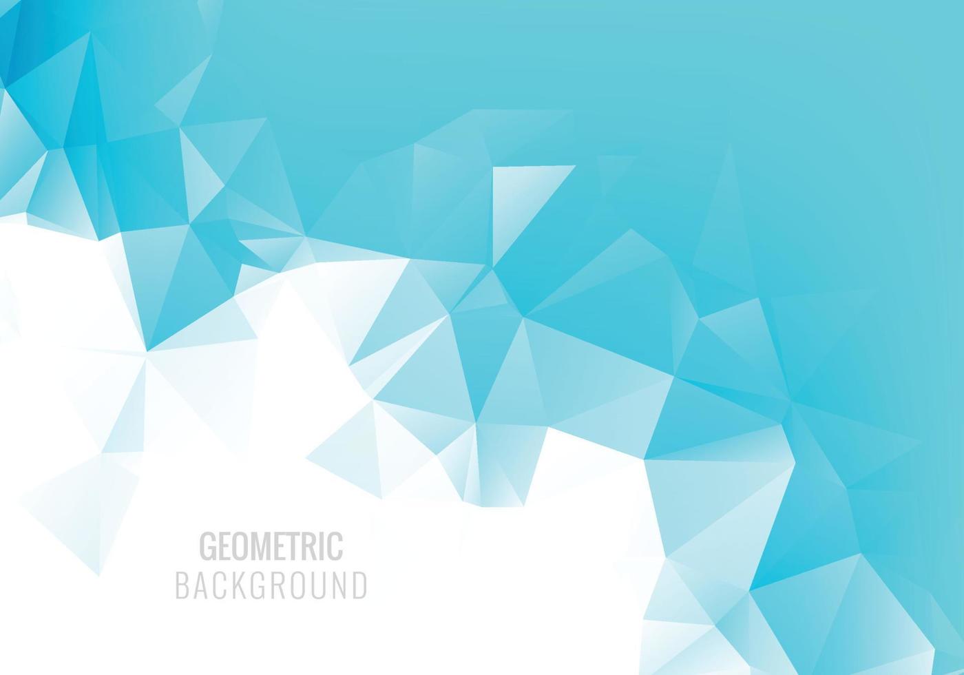 Abstract geometric low poly triangle shape background vector