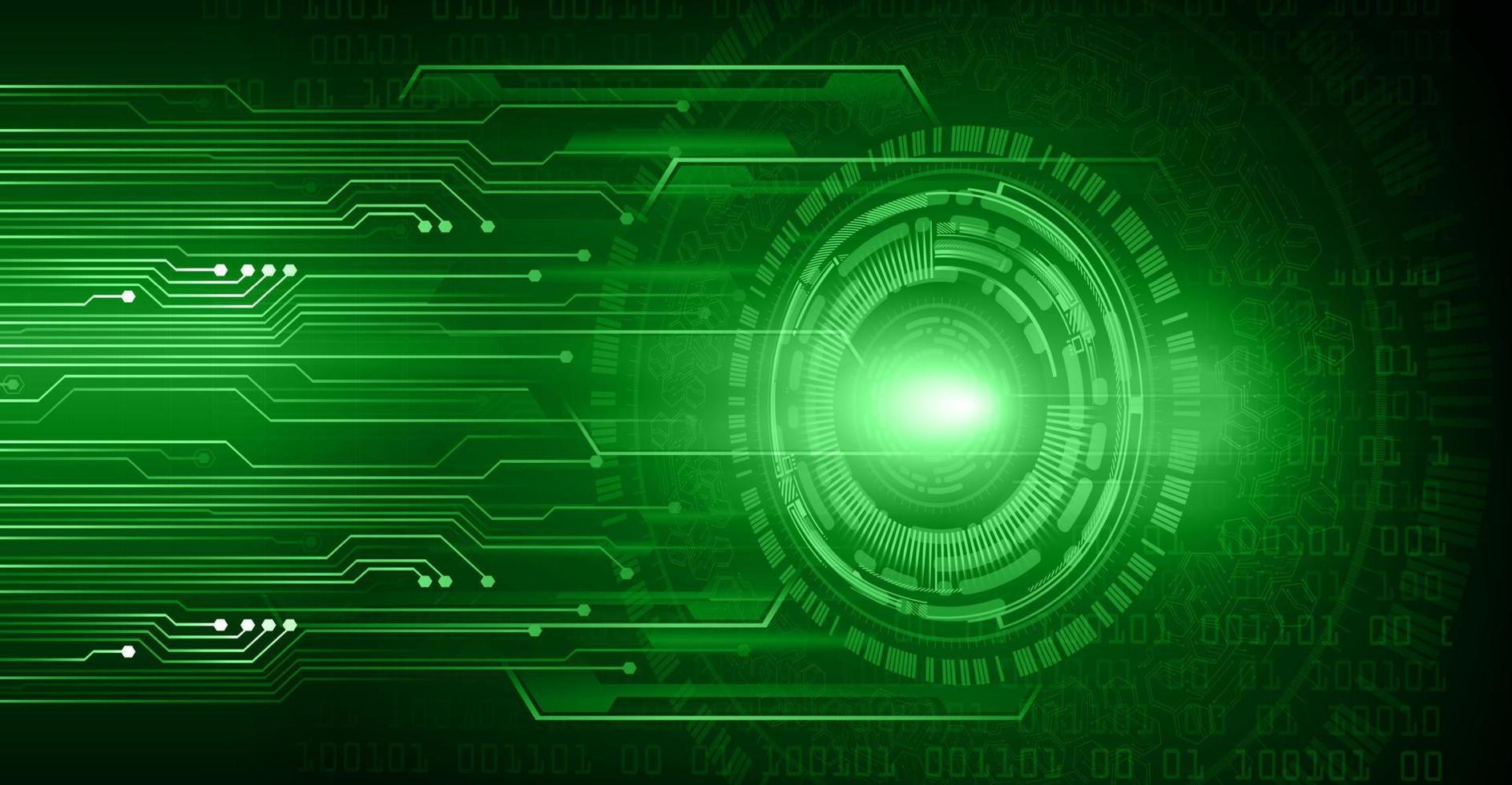 eye cyber circuit future technology concept background vector