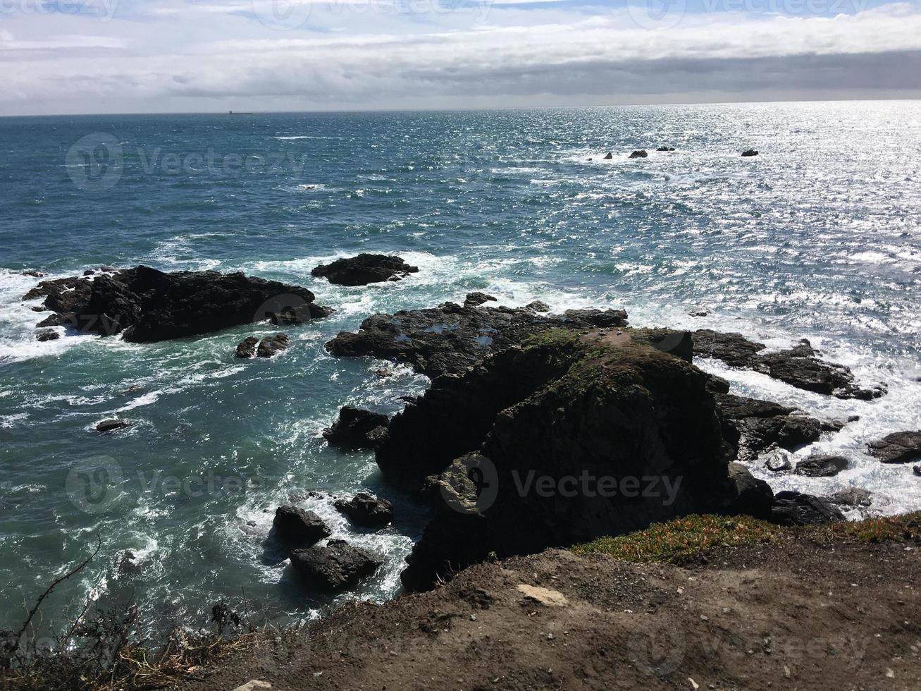 A view of the Cornwall Coast at Lizard Point photo