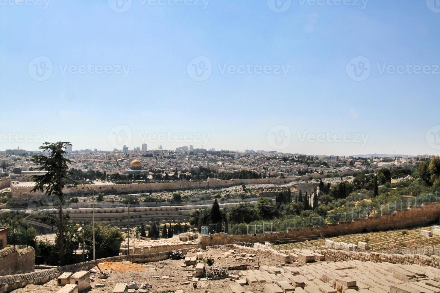 A panoramic view of Jerusalem photo