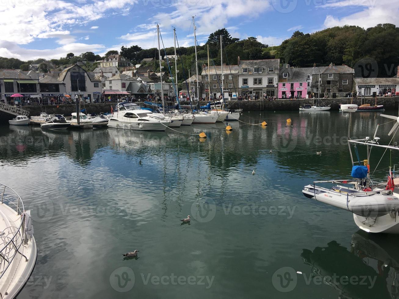 A view of Padstow Harbour in Cornwall photo