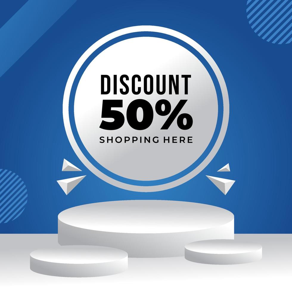 Discount Vector and Graphics, podium vector art to Download