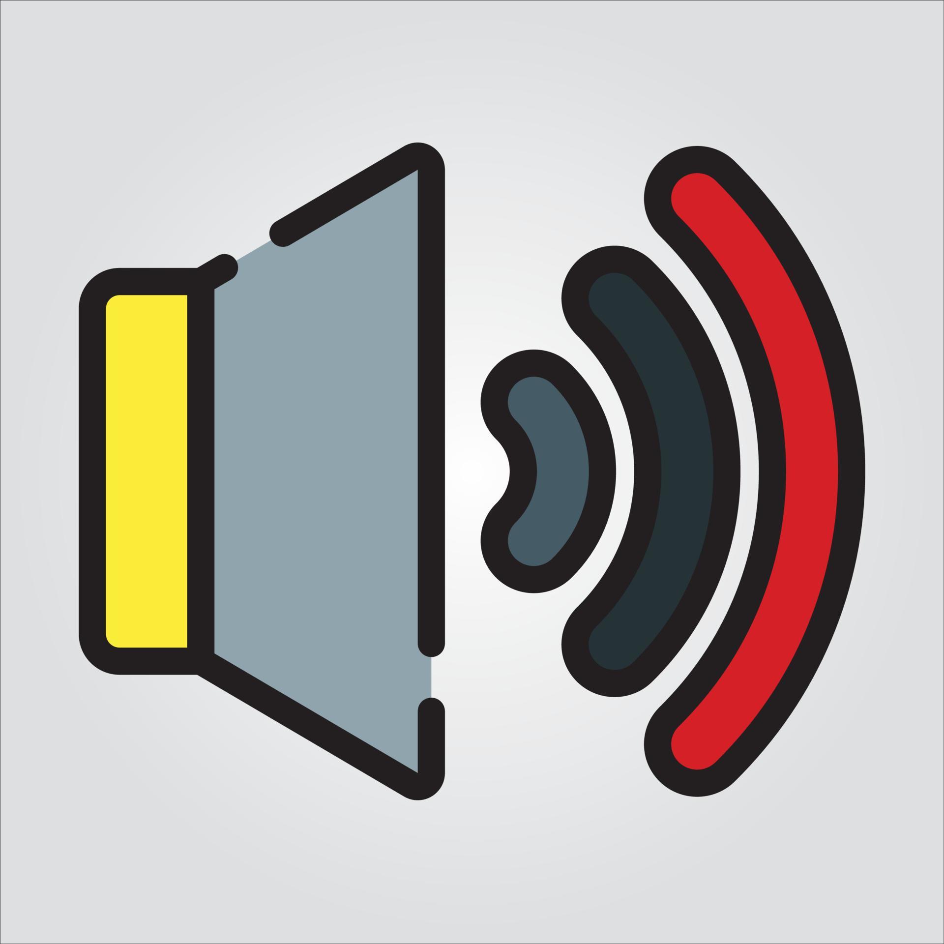 Isolated Sound System Computer Component EPS 10 Premium Graphic 7968969