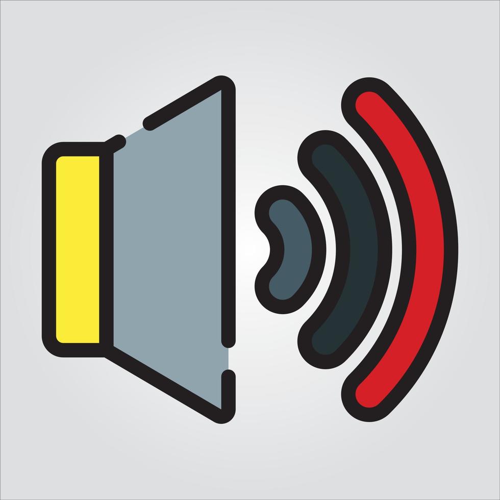Isolated Sound System Computer Component EPS 10 Premium Graphic vector