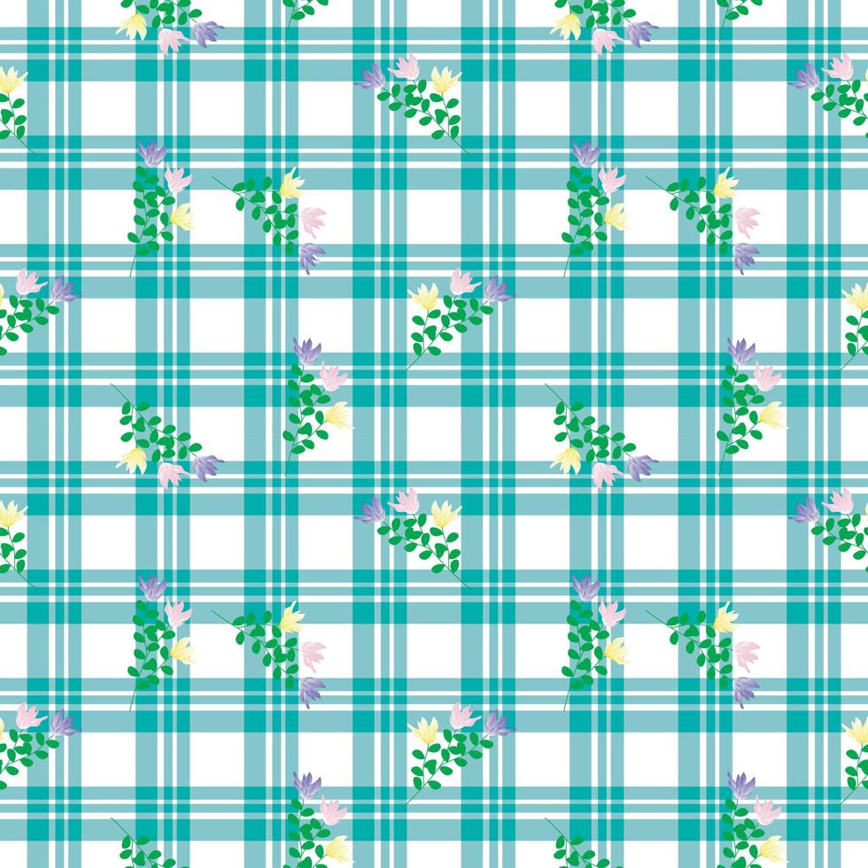 Seamless Pattern With Floral Motifs able to print for cloths, tablecloths, blanket, shirts, dresses, posters, papers. vector