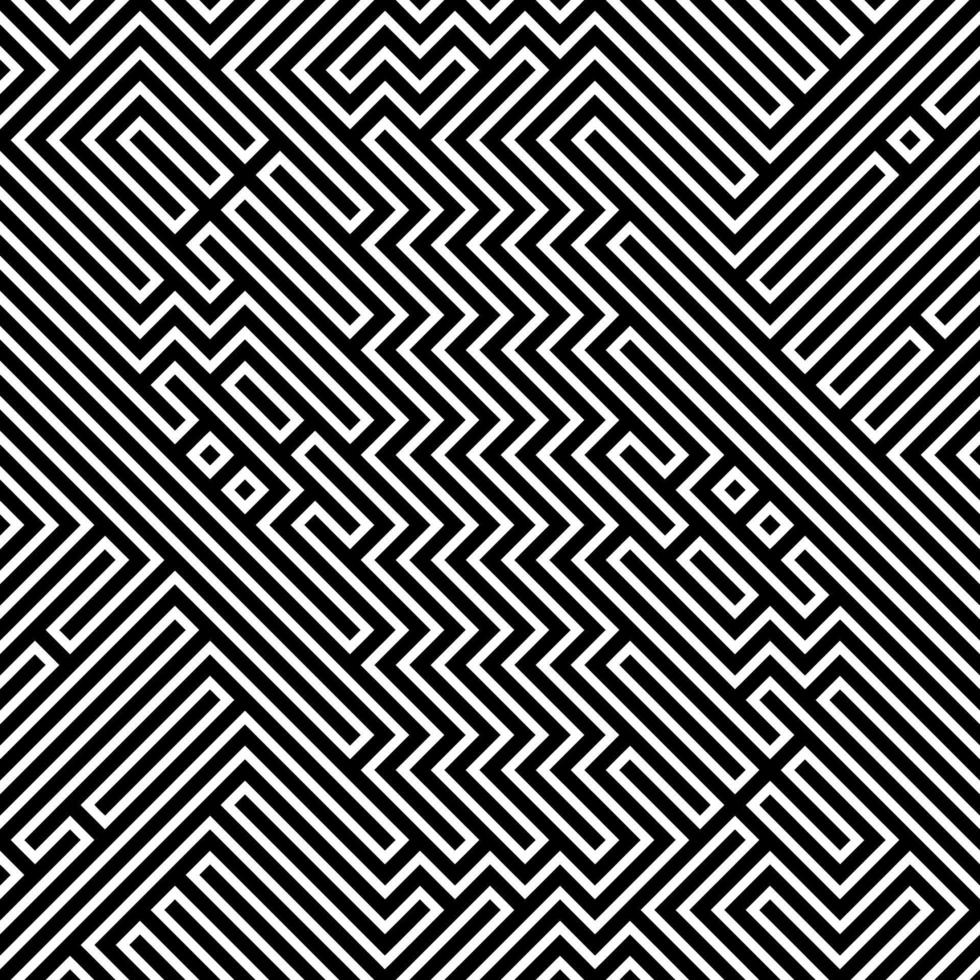Magic Mystery Maze Geometric Linear Lines vector