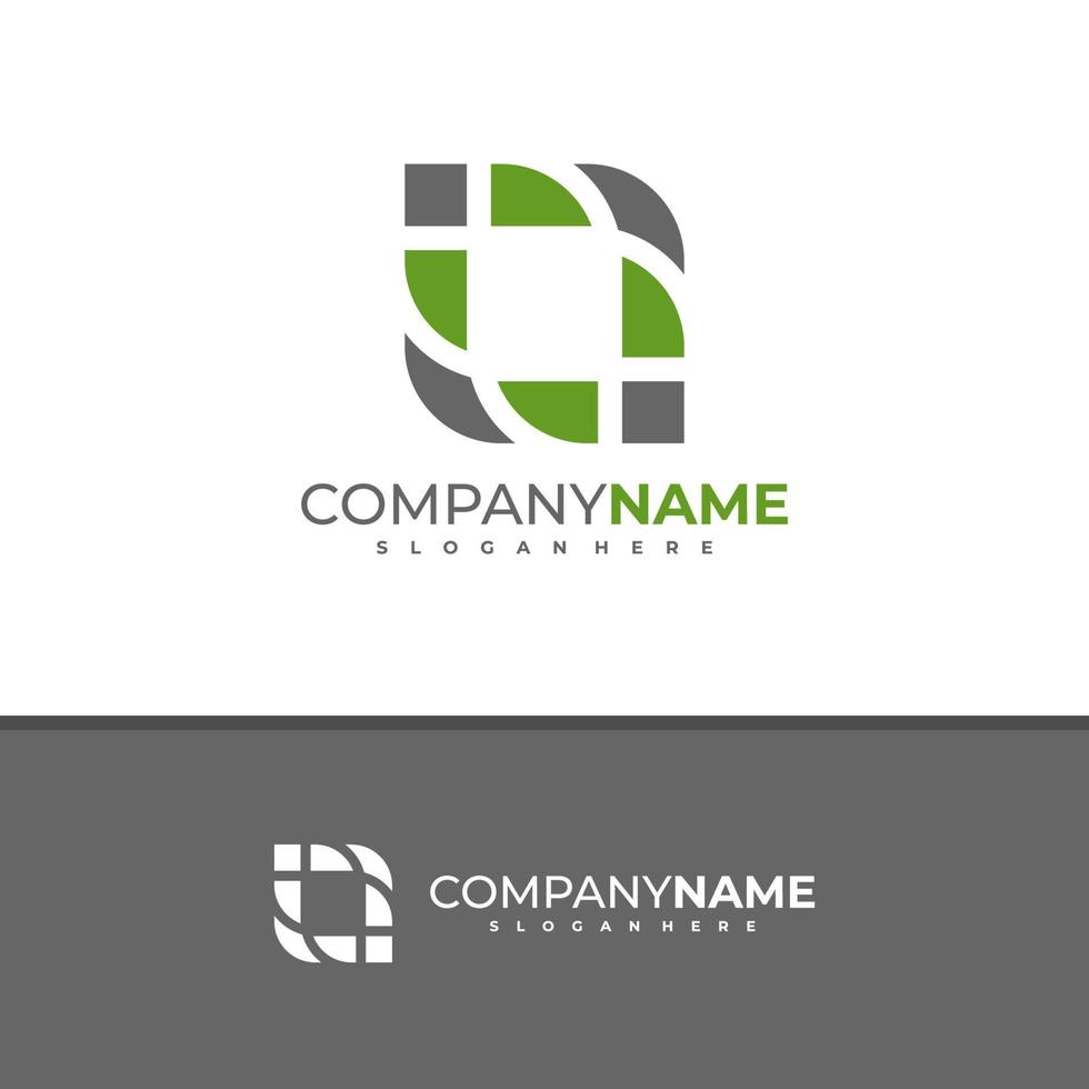Letter C B logo design vector, Creative C B logo concepts template illustration. vector