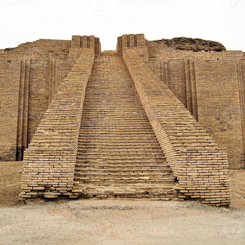 A view of the Ziggurat in Basra in Iraq photo