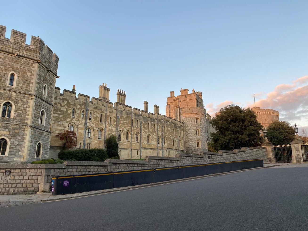 Windor in the Uk in November 2020. A view of Windsor Castle photo