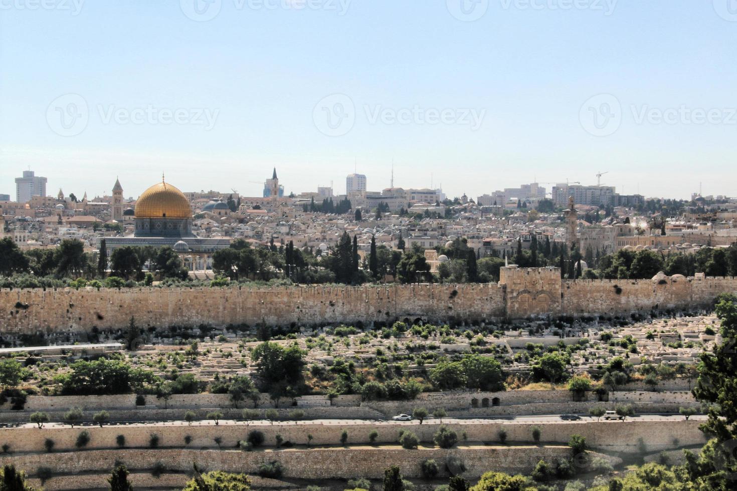 A panoramic view of Jerusalem photo