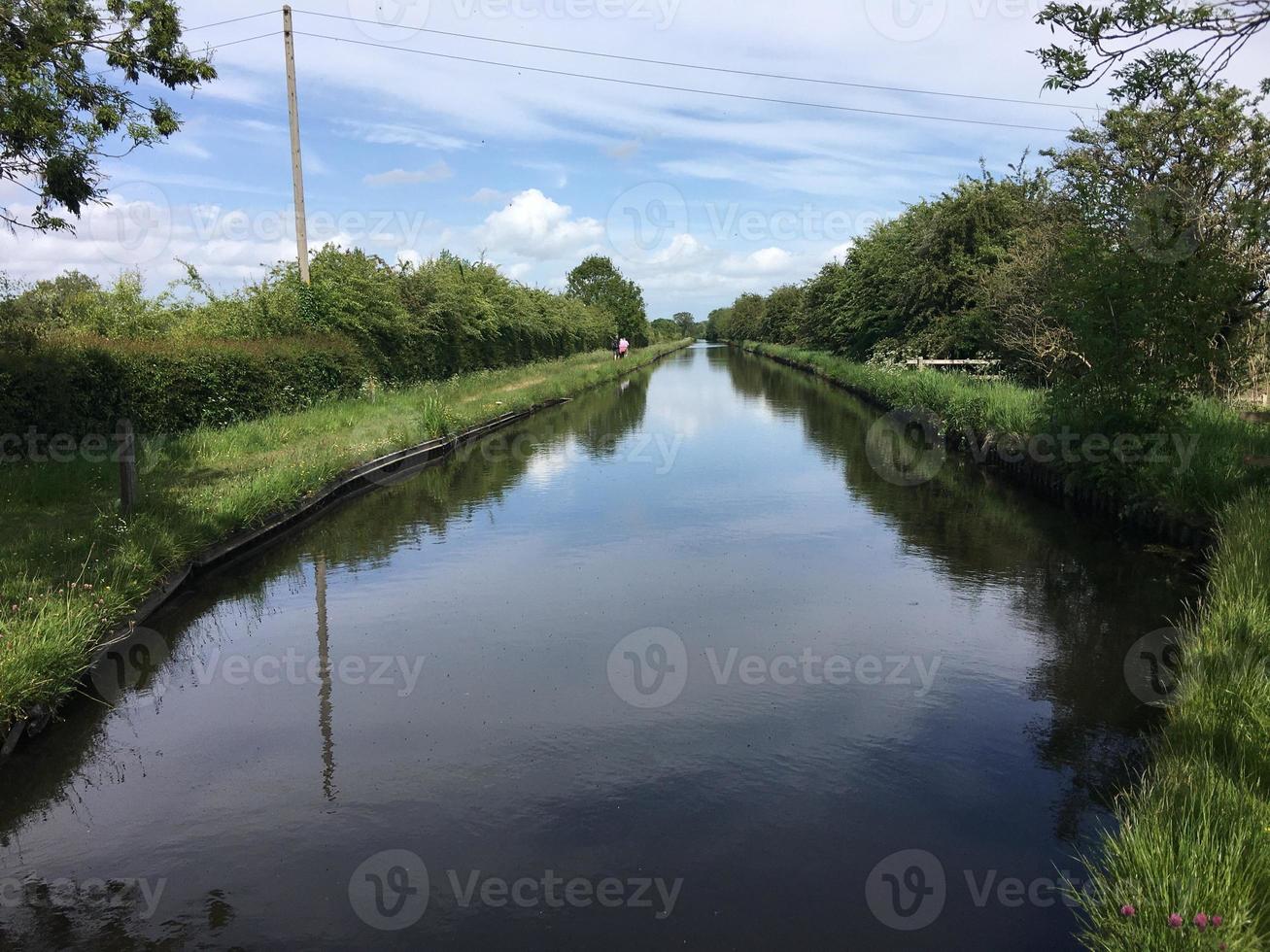 A view of the Canal near Whitchurch in Shropshire photo