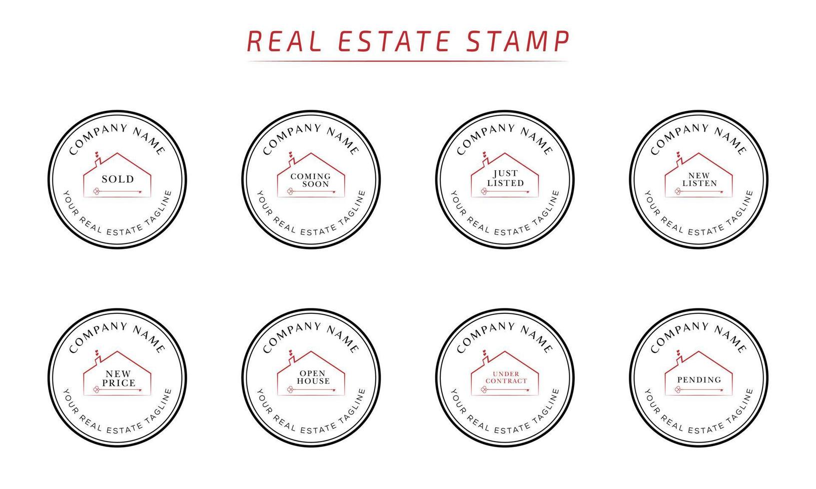 Real estate logo template with golden creative style premium Badges for Realtor Logo Sold Vector