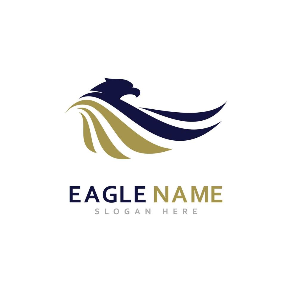 Eagle Logo Design Vector  Eagle wings vector symbol Template illustration