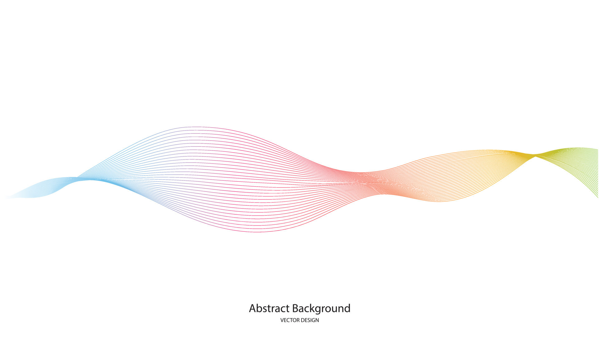 Colorful abstract line background. dynamic abstract line design in