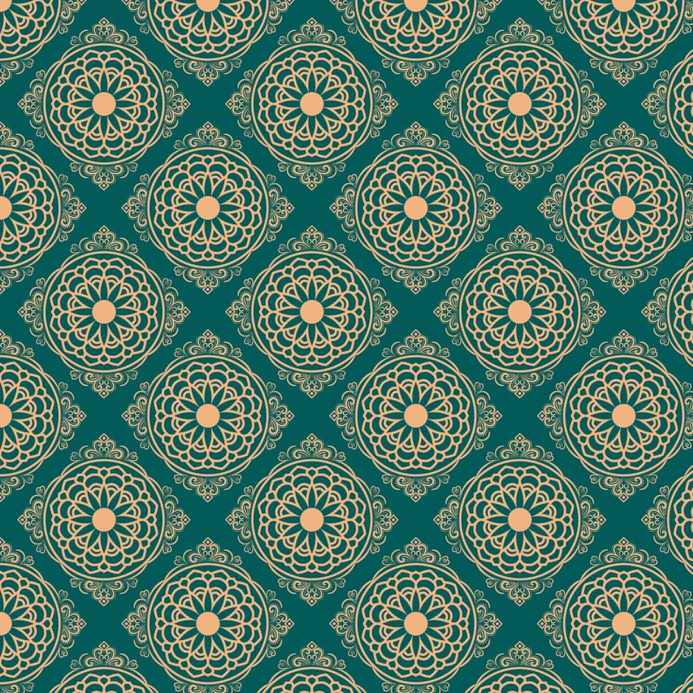 Islamic pattern background design vector
