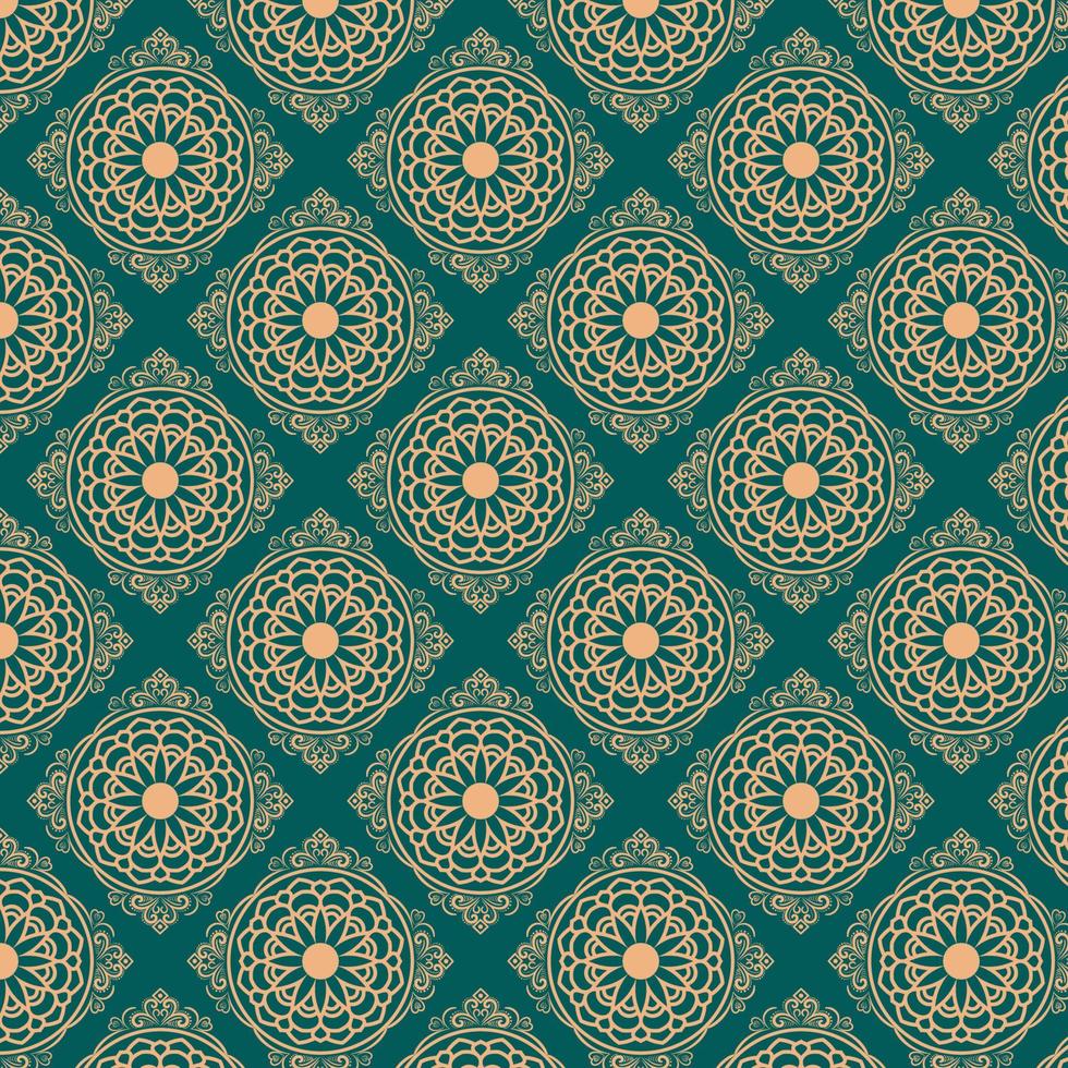 Islamic pattern background design vector