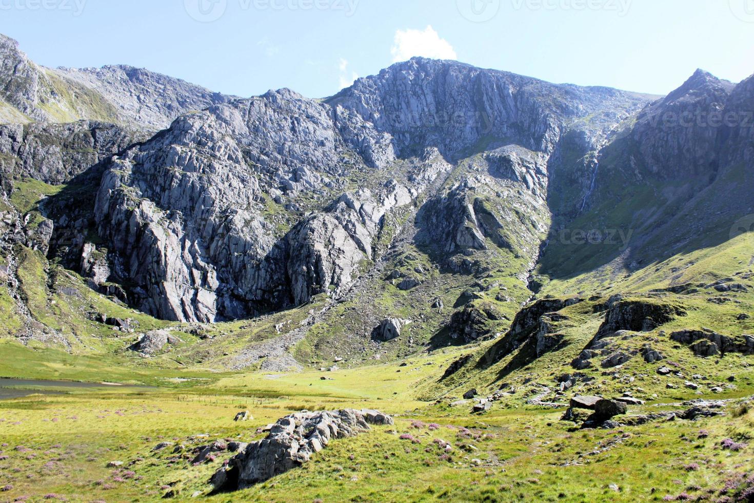 A view of the Wales Countryside near Tryfan photo