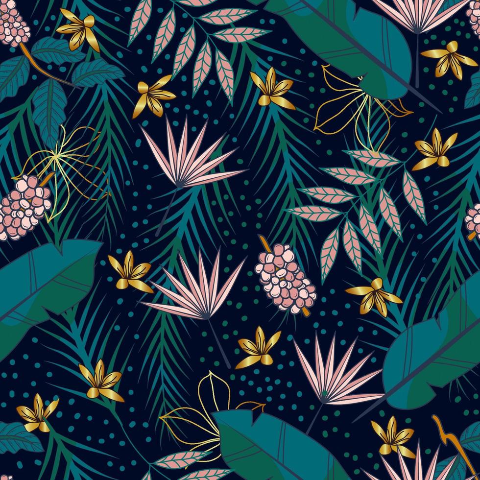 flora abstract seamless pattern illustration. patterns for textile fabrics or paper. vector