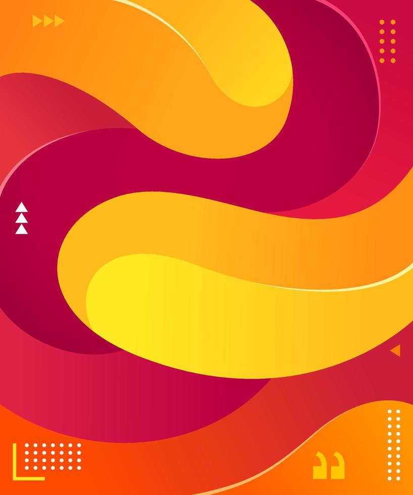 Colorful Fluid Background vector