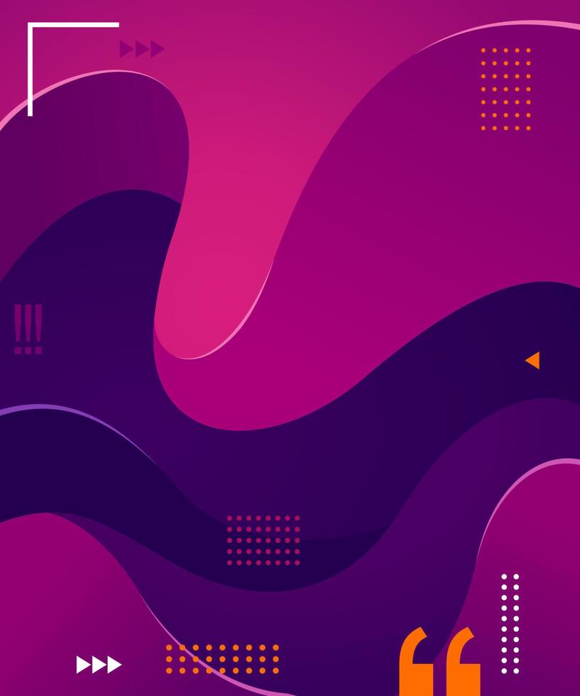 Colorful Fluid Background vector