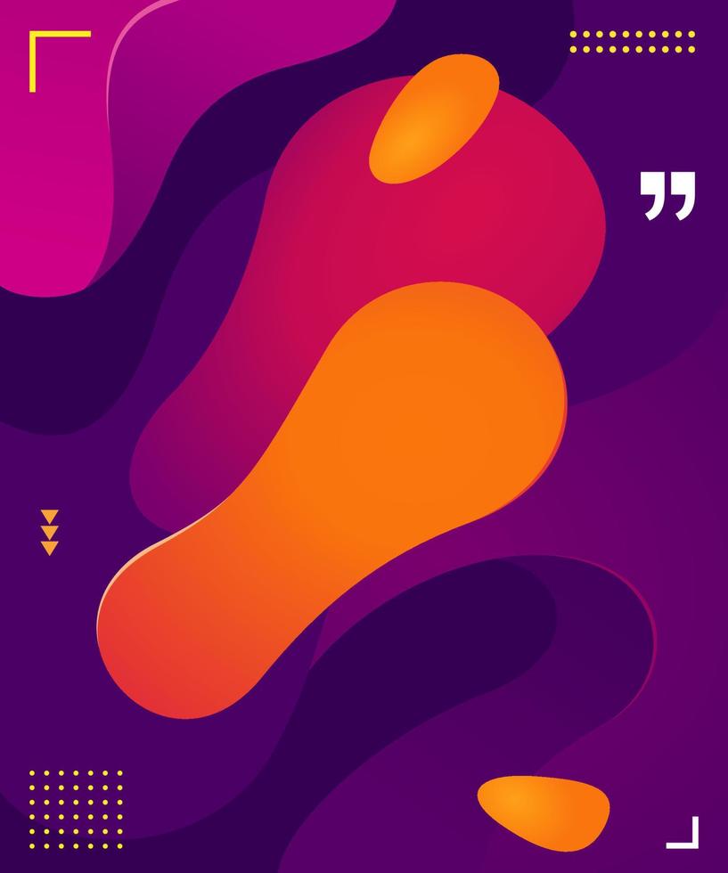 Colorful Fluid Background vector