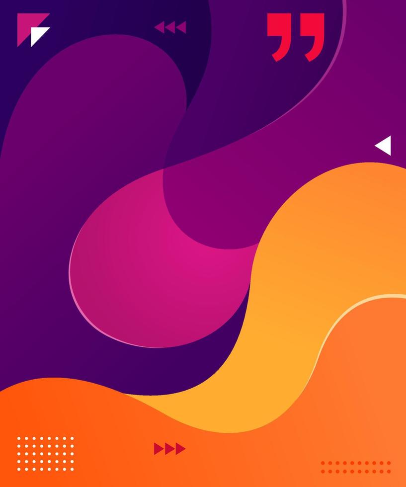 Colorful Fluid Background vector