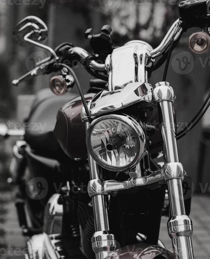 luxury classic motorcycle photo