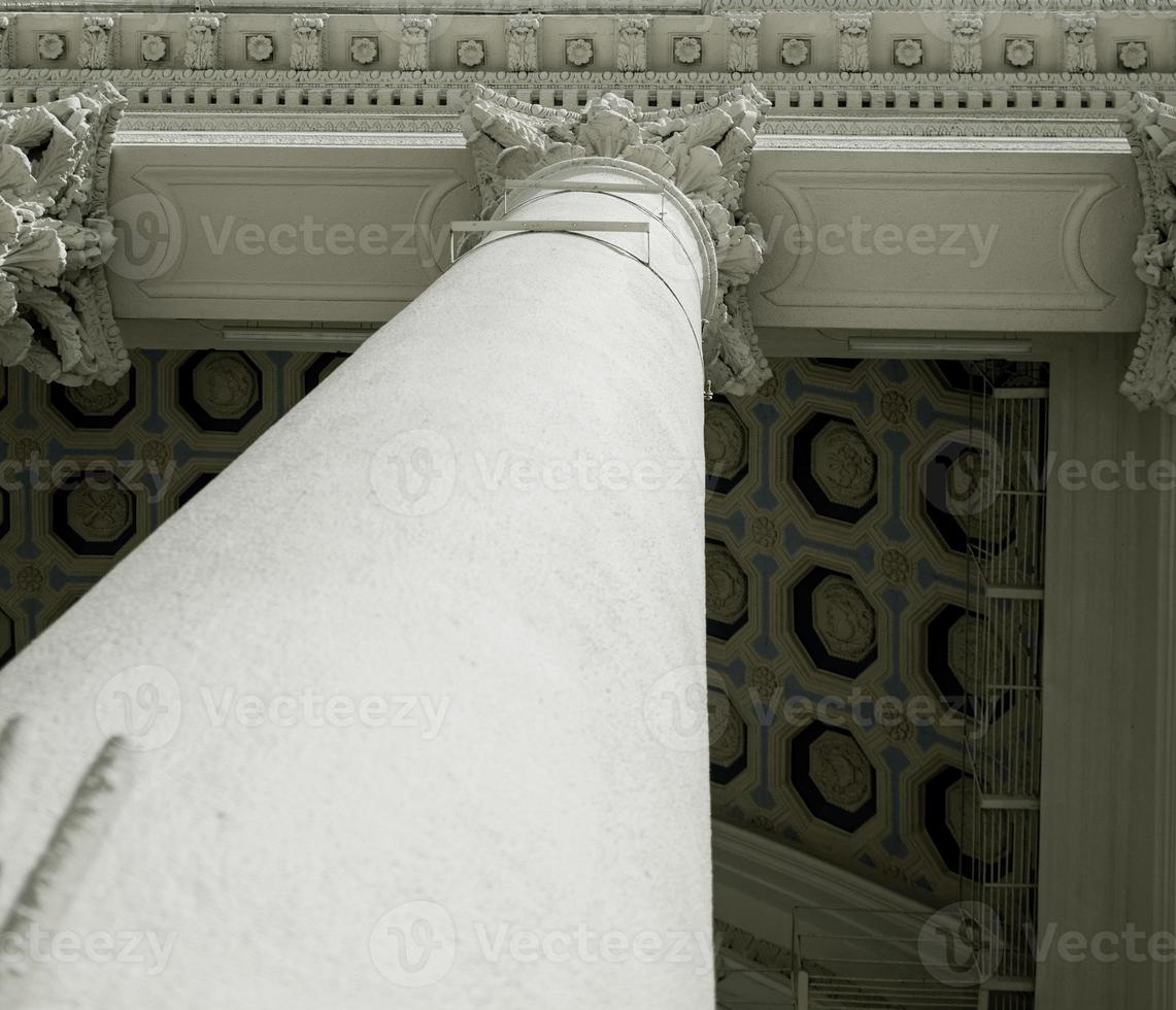 columns of European architecture photo