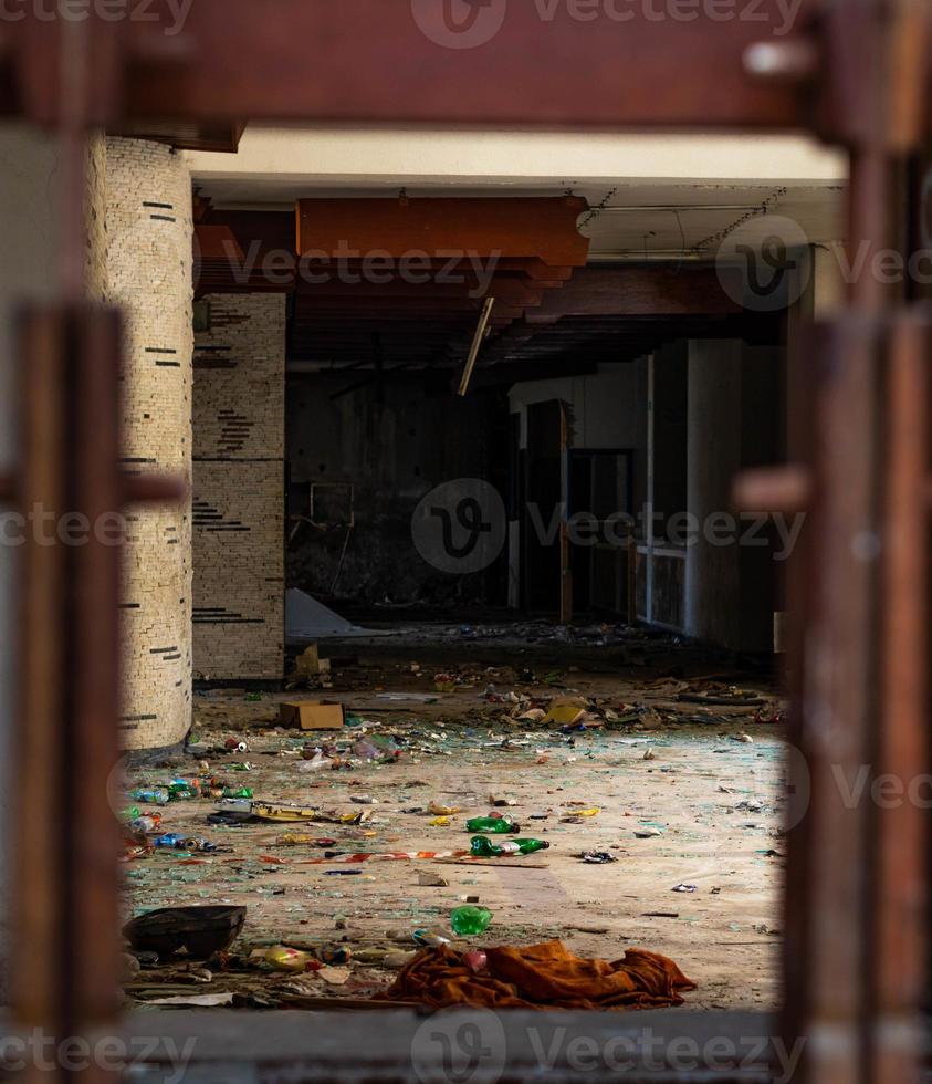 Abandoned community center photo